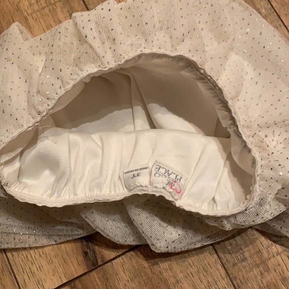 COPY - Children’s Place 🌟White glitter skirt ❄️3T - Picture 7 of 10